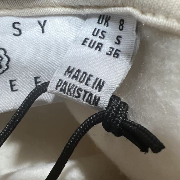 ASOS Daisy Street Oversized Hoodie w/ Vintage Collegiate Graphic Womens Size S - Picture 11 of 14